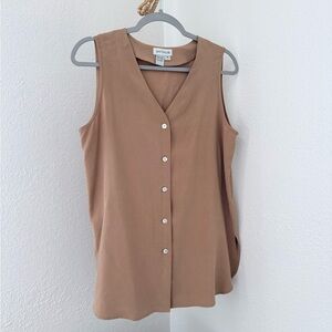 Ann Taylor Vintage Silk Vest